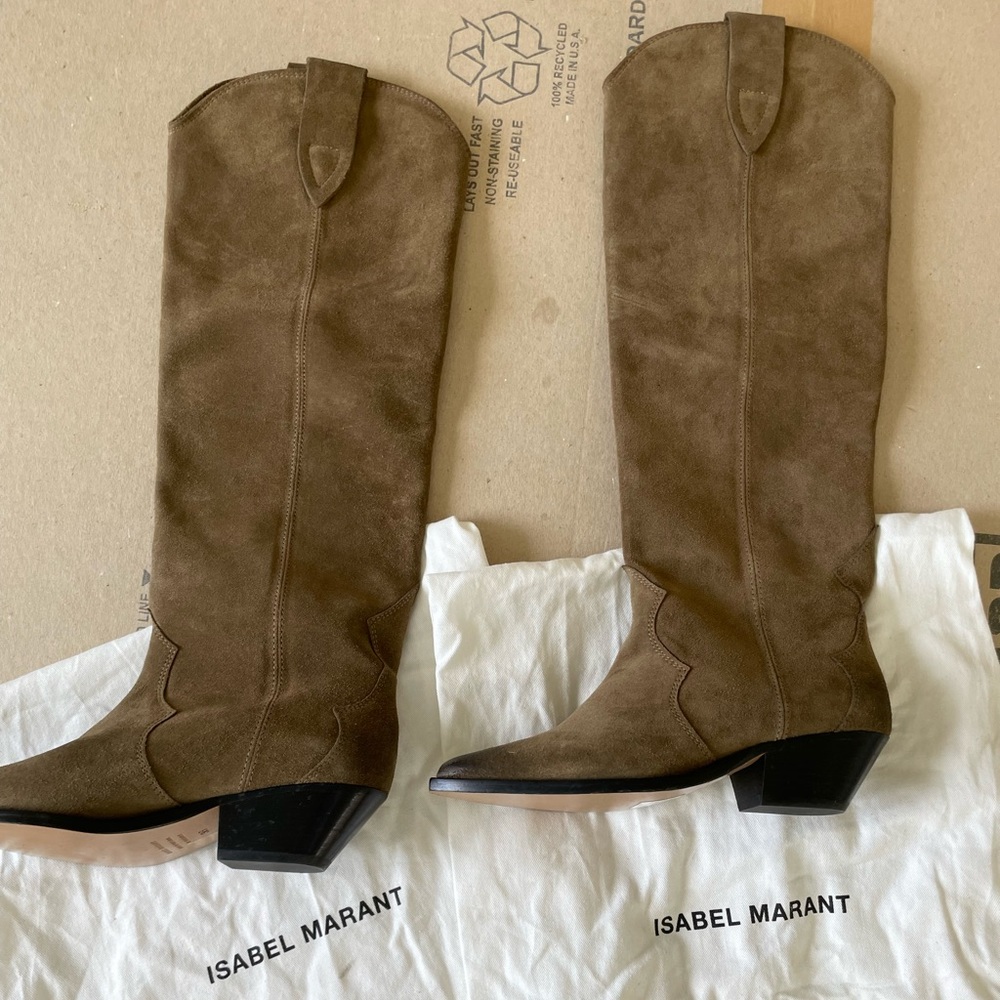 Isabel Marant Denvee Suede Boots  New✨✨